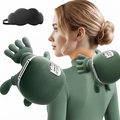 Portable Electric Neck & Shoulder Massager – Hands-Free Relaxation Device