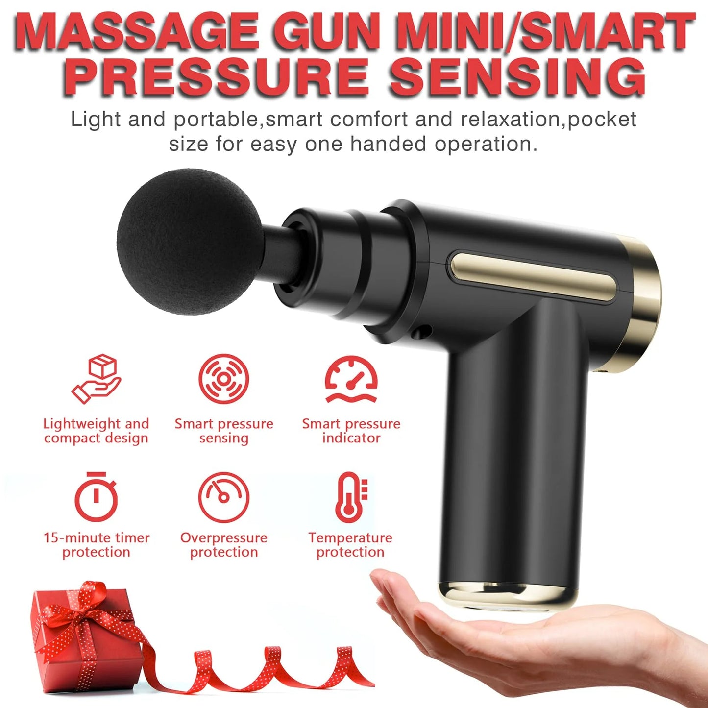 4 in 1 Electric Body Massager | Portable Deep Tissue Massage Machine