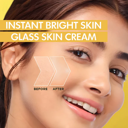 Catchglow Natural Beauty Glass Skin Whitening Day Cream | Brightening & Hydrating Face Cream