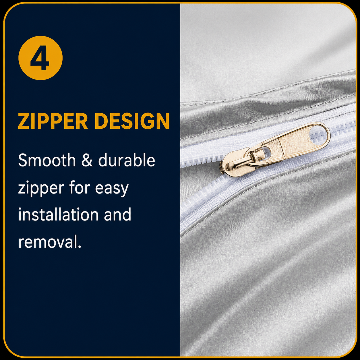 Premium Waterproof Washing Machine Cover – Dustproof Top Load Washing Machine Protector with Zipper