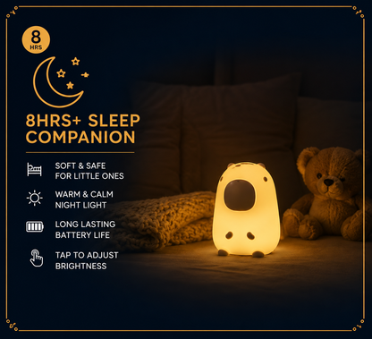 Rechargeable LED Table Lamp – Portable Touch Control Night Light with Adjustable Brightness
