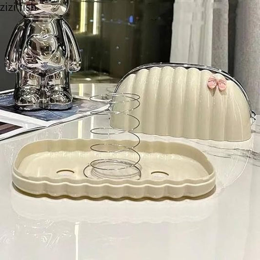 Decorative Shell Tissue Box Case | Elegant Tissue Holder for Home & Office